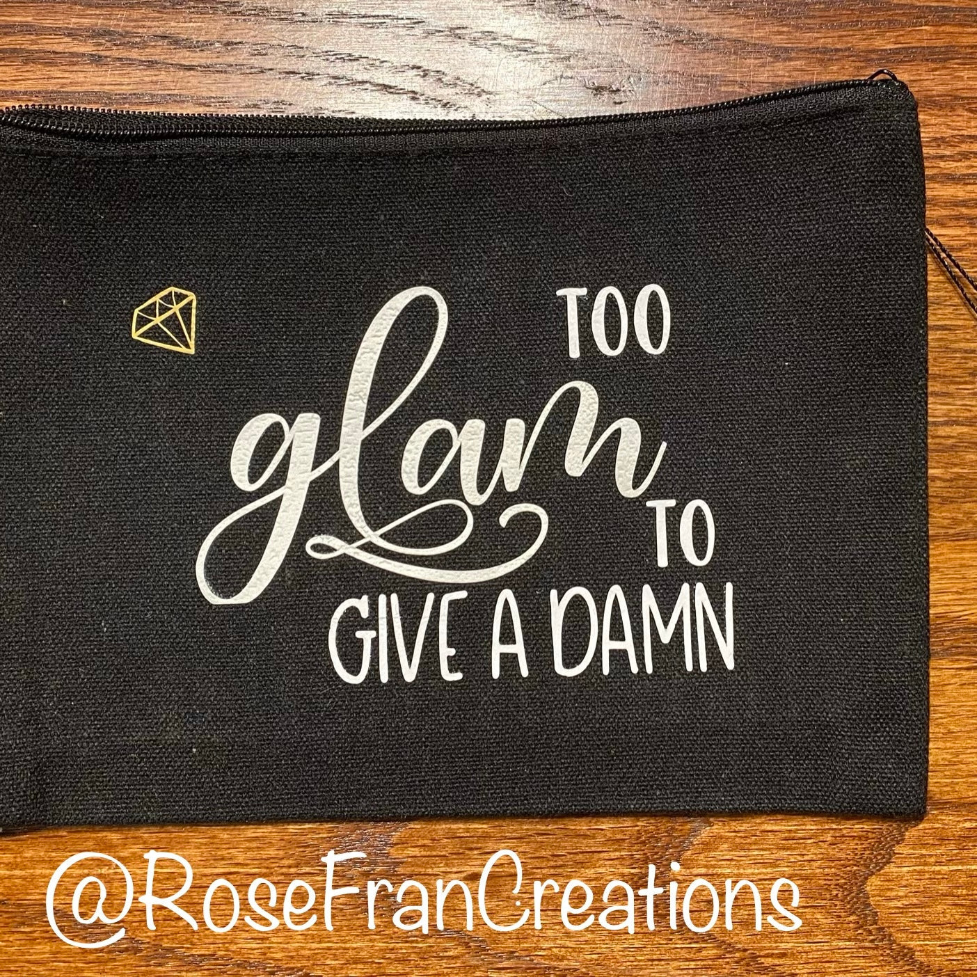 Canvas Makeup Bag