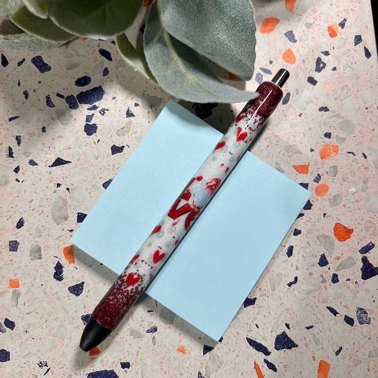 Gnome LOVE RTS Glitter Pen