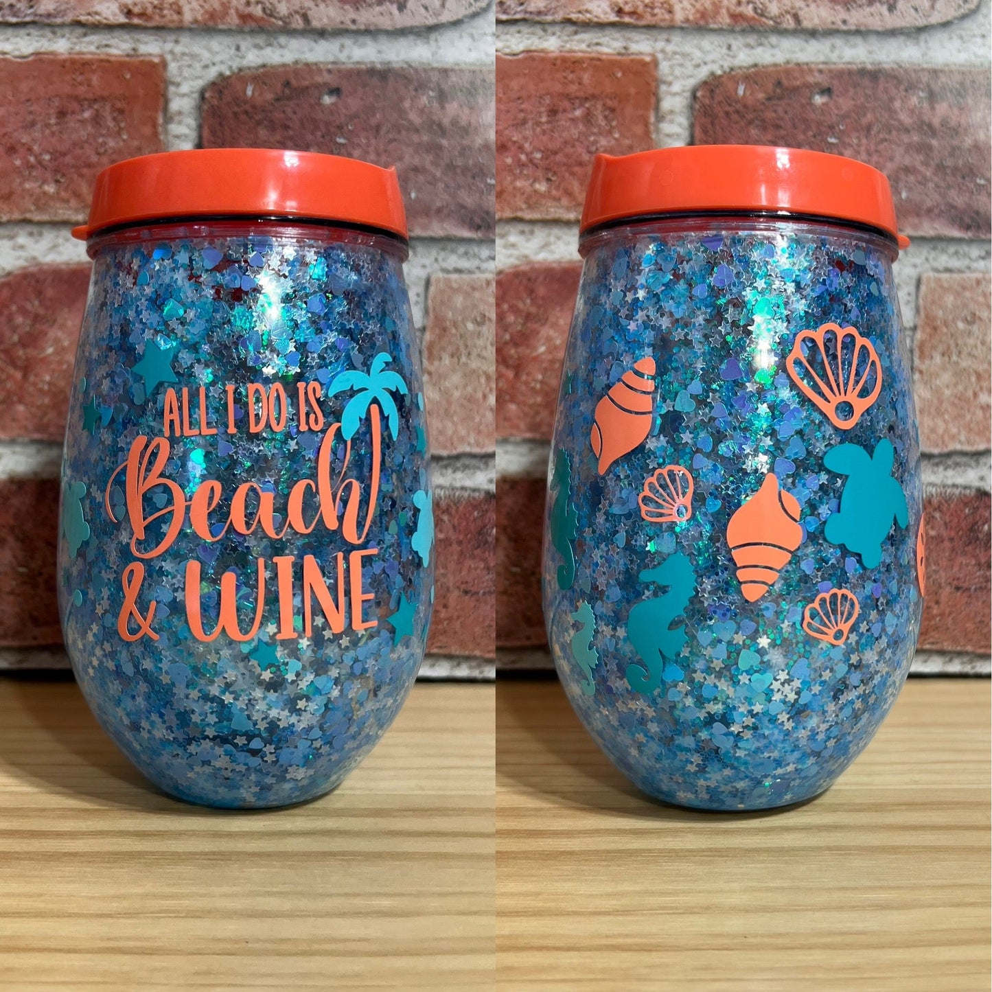 Wine Snow Globe Tumblers