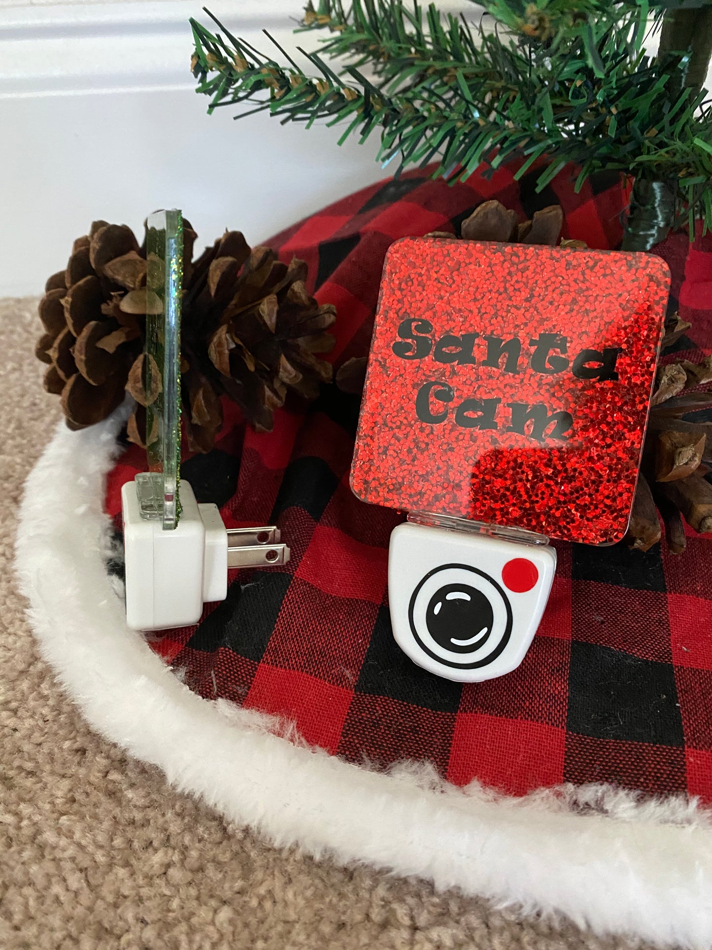 ✨ Personalized Glitter Nightlight – Holiday Collection ✨