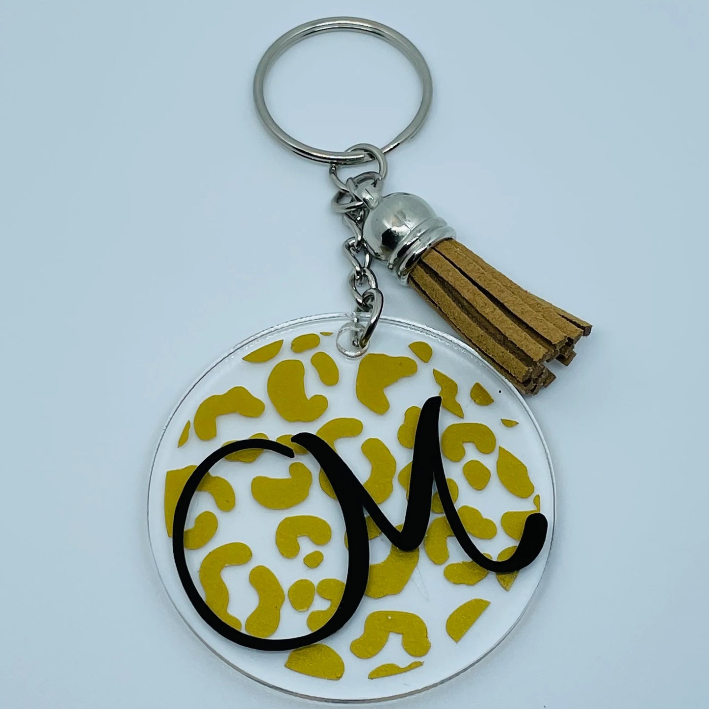 Personalized Keychain with Tassel