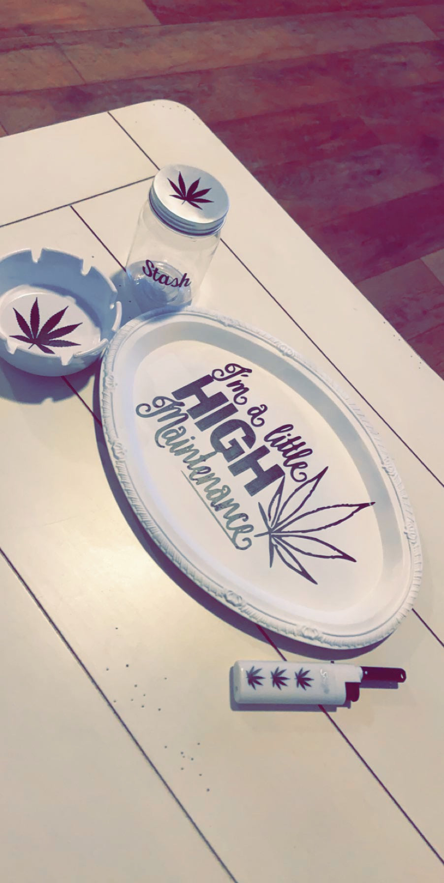 Tobacco Tray Set